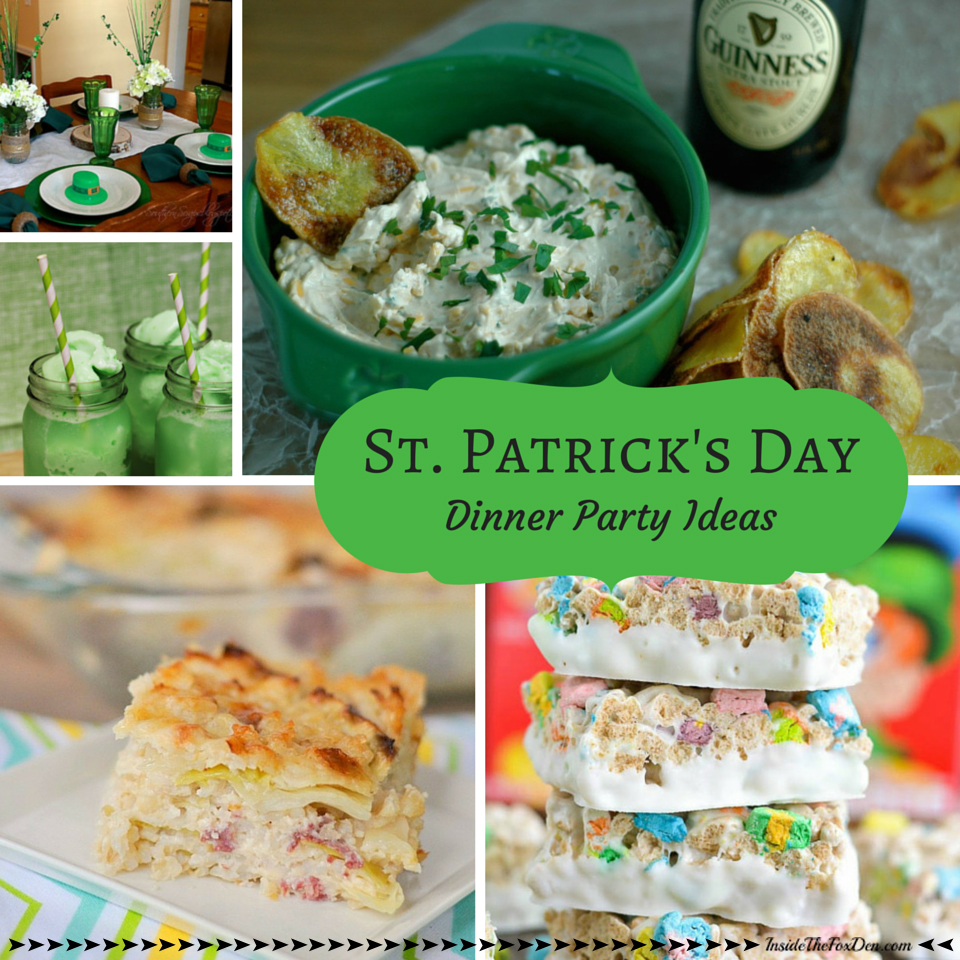 st patricks day dinner for two