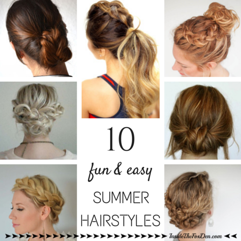 10 Summer Hairstyles