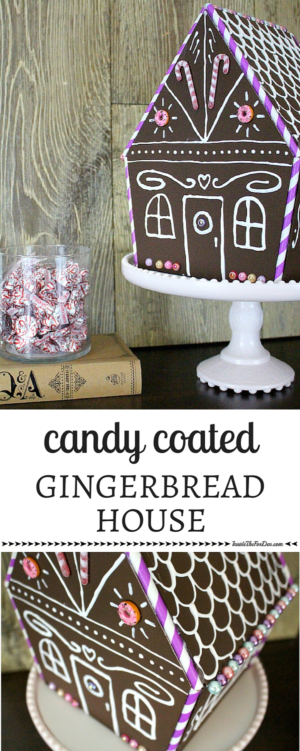faux-gingerbread-house