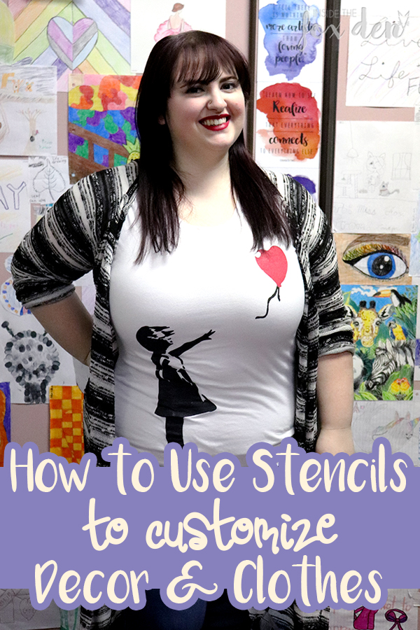 How To Customize Decor Clothes With Stencils how-to-customize-decor-clothes-with-stencils